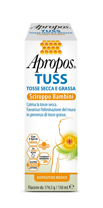 APROPOS TUSS SCIROPPO BAMBINI 150 ML - Farmadott.it