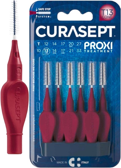CURASEPT PROXI T13 CONE BORDEAUX 6 PEZZI - Farmadott.it