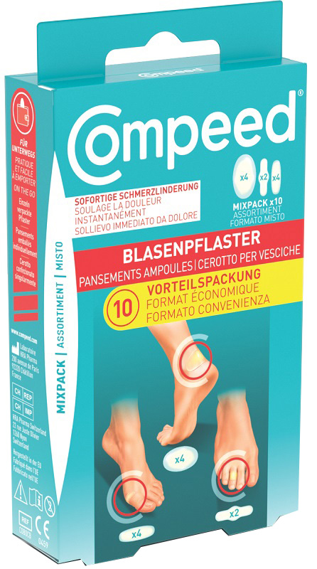 CEROTTI COMPEED PER VESCICHE MISTO BOX 10 PEZZI - Farmadott.it