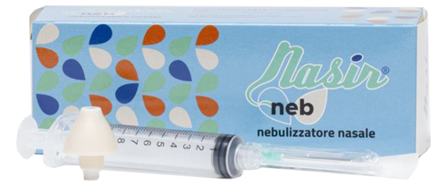 NASIR NEB KIT CON 1 UGELLO NASIR NEBULIZZATORE + 1 SIRINGA 10 ML LLC + 1 AGO - Farmadott.it