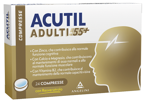 ACUTIL ADULTI 55+ 24 COMPRESSE IT - Farmadott.it