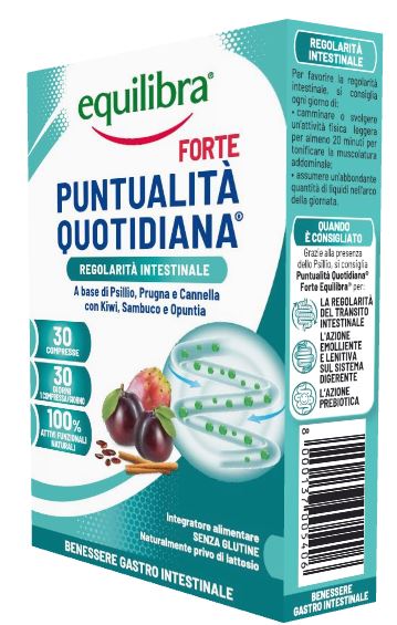 EQUILIBRA PUNTUALITA' QUOTIDIANA FORTE 30 COMPRESSE - Farmadott.it
