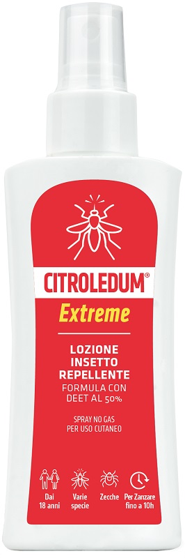 CITROLEDUM LOZIONE SPRAY EXTREME DEET 50% 100 ML - Farmadott.it