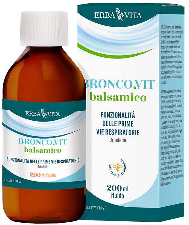 BRONCOVIT FLUIDO BALSAMICO 200 ML - Farmadott.it