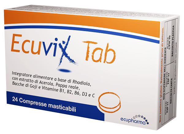 ECUVIX TAB 24 COMPRESSE MASTICABILI - Farmadott.it