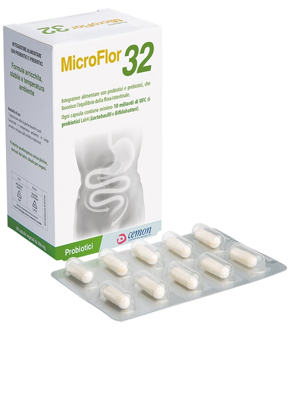 MICROFLOR 32 60 CAPSULE 366 MG NO FRIGO - Farmadott.it