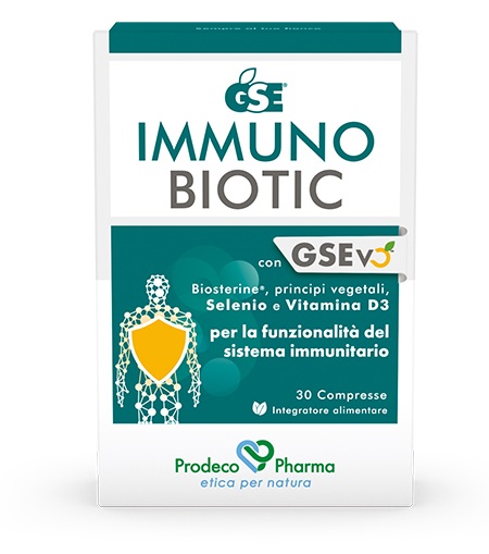GSE IMMUNOBIOTIC 30 COMPRESSE - Farmadott.it