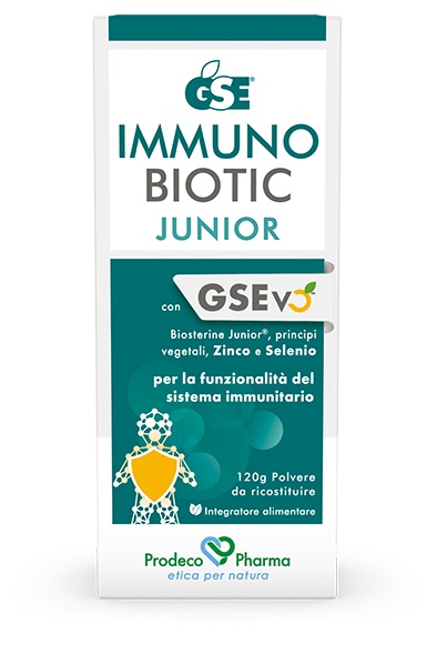 GSE IMMUNOBIOTIC JUNIOR 120 G - Farmadott.it