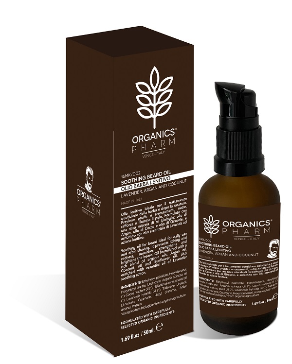 ORGANICS PHARM SOOTHING BEARD OIL 50 ML - Farmadott.it