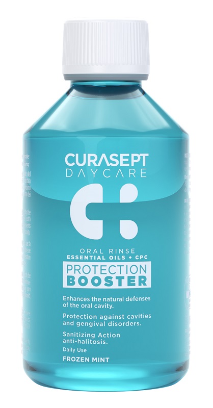 CURASEPT DAYCARE COLLUTORIO PROTECTION BOOSTER FROZEN MINT 500 ML - Farmadott.it