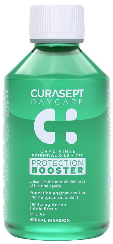 CURASEPT DAYCARE COLLUTORIO PROTECTION BOOSTER HERBAL INVASION 500 ML - Farmadott.it