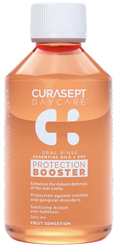 CURASEPT DAYCARE COLLUTORIO PROTECTION BOOSTER FRUIT SENSATION 250 ML - Farmadott.it