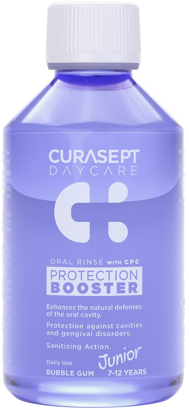 CURASEPT DAYCARE COLLUTORIO PROTECTION BOOSTER JUNIOR 250 ML - Farmadott.it