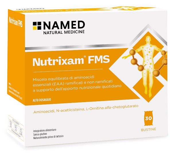 NUTRIXAM FMS 30 BUSTINE DA 6,5 G SENZA GLUTINE NATURALMENTE PRIVO DI LATTOSIO - Farmadott.it