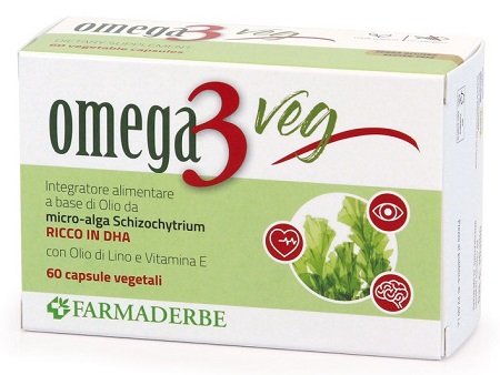 OMEGA3 VEG 60 CAPSULE VEGETALI - Farmadott.it