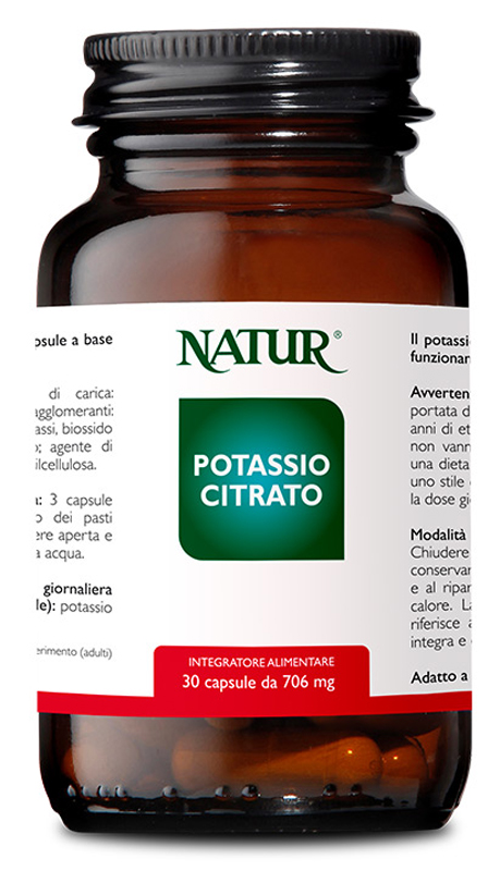 POTASSIO CITRATO 30 CAPSULE - Farmadott.it