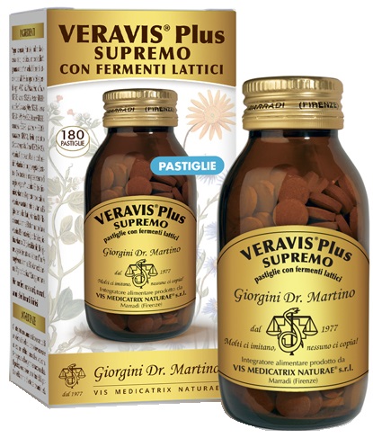 VERAVIS PLUS SUPREMO FERMENTI LATTICI PASTIGLIE 90 G - Farmadott.it