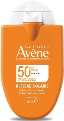 EAU THERMALE AVENE REFLEXE SOLAIRE SPF50+ BEBE BAMBINI ADULTO 30 ML - Farmadott.it