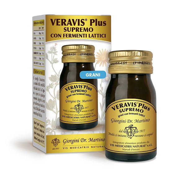 VERAVIS PLUS SUPREMO GRANI CON FERMENTI LATTICI 30 G - Farmadott.it