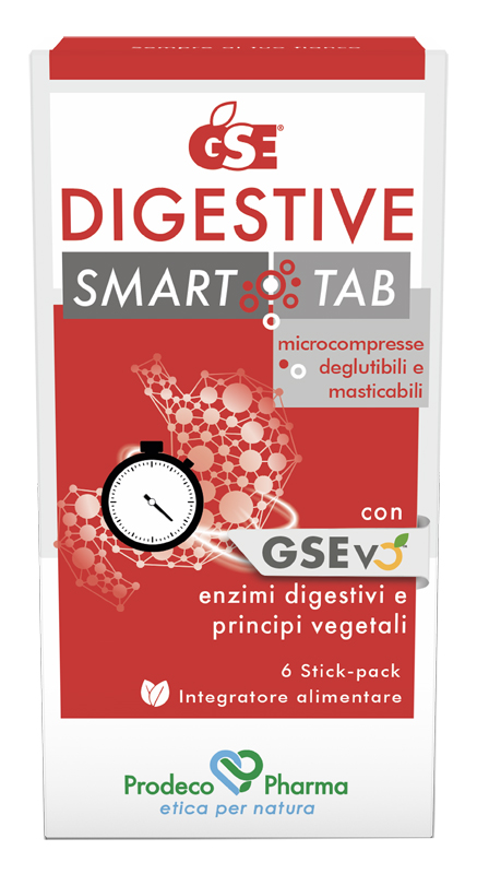 GSE DIGESTIVE SMART TAB 6 STICK PACK - Farmadott.it