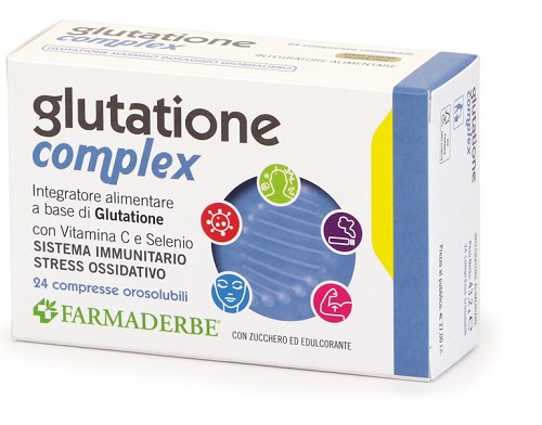 GLUTATIONE COMPLEX 24 COMPRESSE - Farmadott.it