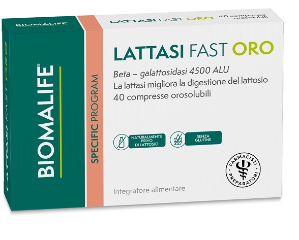 LATTASI FAST ORO 40 COMPRESSE - Farmadott.it