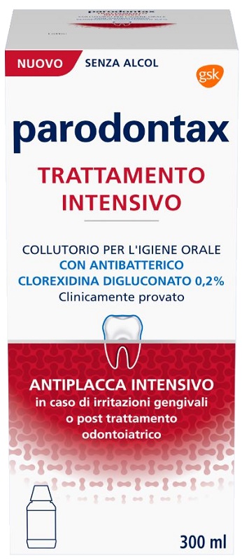 PARODONTAX TRATTAMENTO INTENSIVO CLOREXIDINA 0,2% - Farmadott.it
