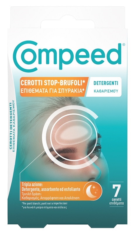COMPEED CEROTTI STOP BRUFOLI DETERGENTI 7 PEZZI - Farmadott.it