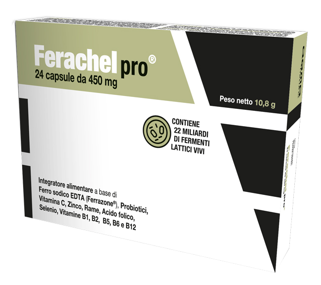 FERACHEL PRO 24 CAPSULE - Farmadott.it