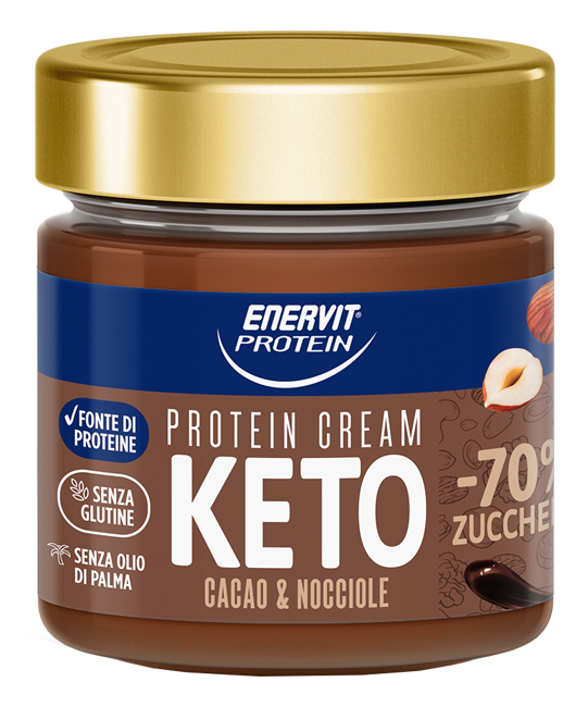 ENERVIT PROTEIN KETO CREMA CIOCCOLATO 180 G - Farmadott.it
