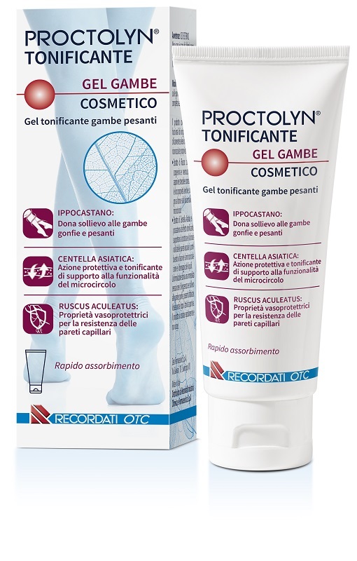 PROCTOLYN TONIFICANTE GEL GAMBE 100 ML - Farmadott.it