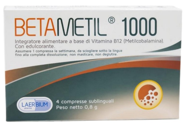 BETAMETIL 1000 4 COMPRESSE SUBLINGUALI - Farmadott.it