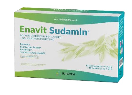 ENAVIT SUDAMIN 10 BUSTINE POLVERE DA 5 G + 10 BUSTINE GEL DA 5 ML - Farmadott.it