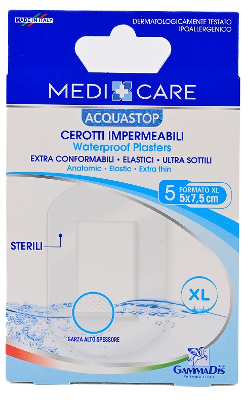 CEROTTO MEDICARE PU STERILI 7,5X5 5 PEZZI - Farmadott.it