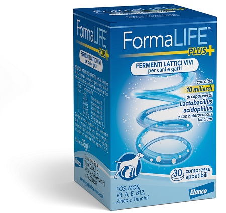 FORMALIFE PLUS FERMENTI LATTICI VIVI 30 COMPRESSE APPETIBILI - Farmadott.it
