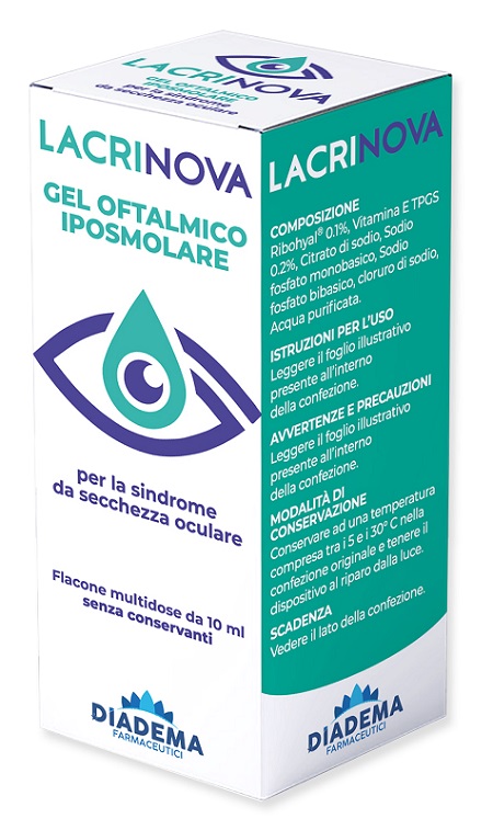 LACRINOVA GEL OFTALMICO IPOSMOLARE TB 10 ML - Farmadott.it