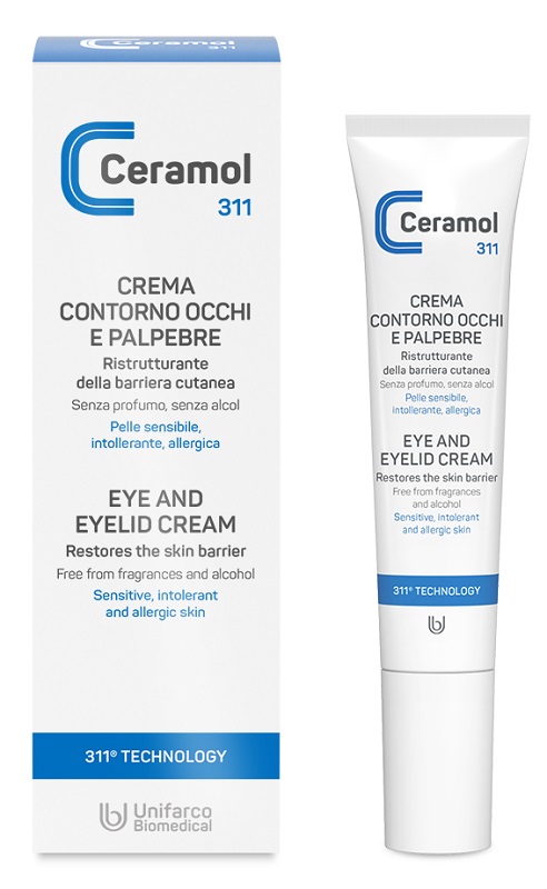 CERAMOL CREMA CONTORNO OCCHI E PALPEBRE 15 ML - Farmadott.it