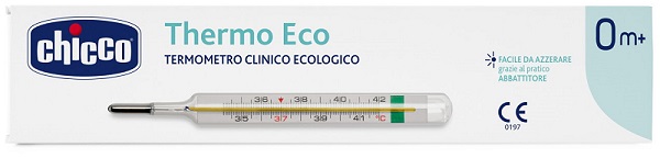 TERMOMETRO CHICCO THERMOECO VETRO - Farmadott.it