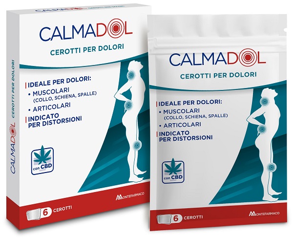 CALMADOL CEROTTO PER DOLORI 6 PEZZI - Farmadott.it