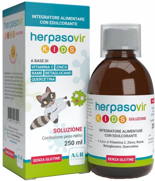 HERPASOVIR KIDS SOLUZIONE RT 250 ML - Farmadott.it