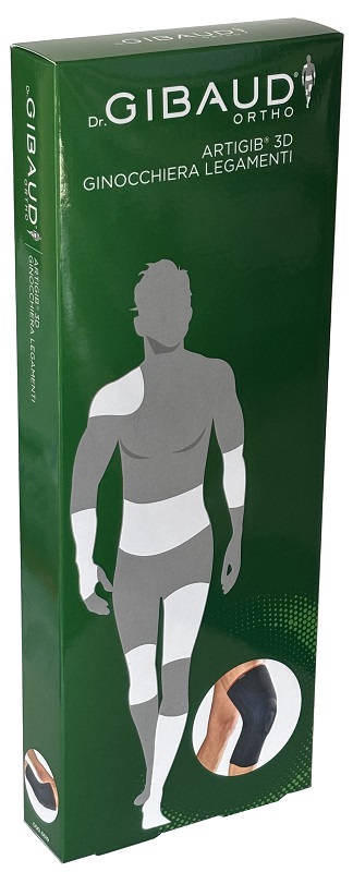 GIBAUD ORTHO ARTIGIB 3D GINOCCHIERA LEGAMENTI TAGLIA 04 - Farmadott.it
