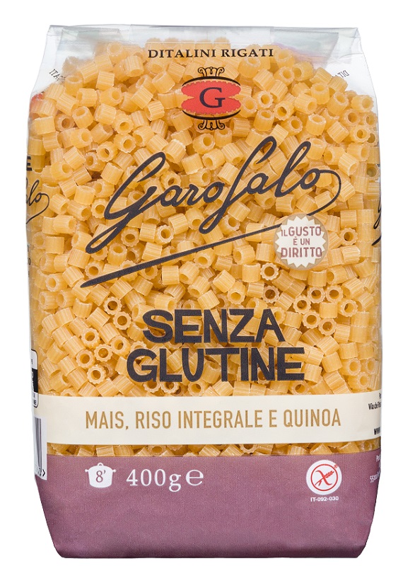 GAROFALO DITALINI RIGATI 400 G - Farmadott.it
