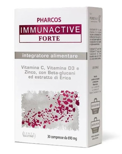 IMMUNACTIVE FORTE PHARCOS 30 COMPRESSE - Farmadott.it
