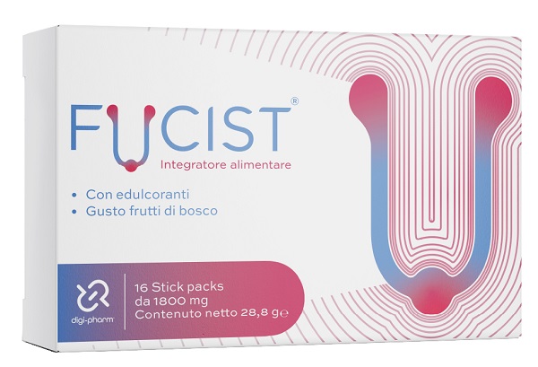 FUCIST 16 STICK PACKS DA 1800 MG GUSTO FRUTTI DI BOSCO CON EDULCORANTI SENZA GLUTINE SENZA LATTOSIO - Farmadott.it