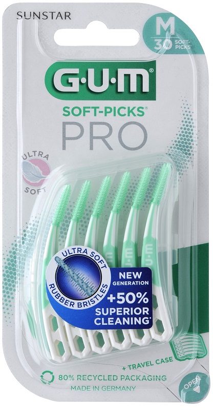 GUM SOFT PICK PRO MEDIUM 30 PEZZI - Farmadott.it