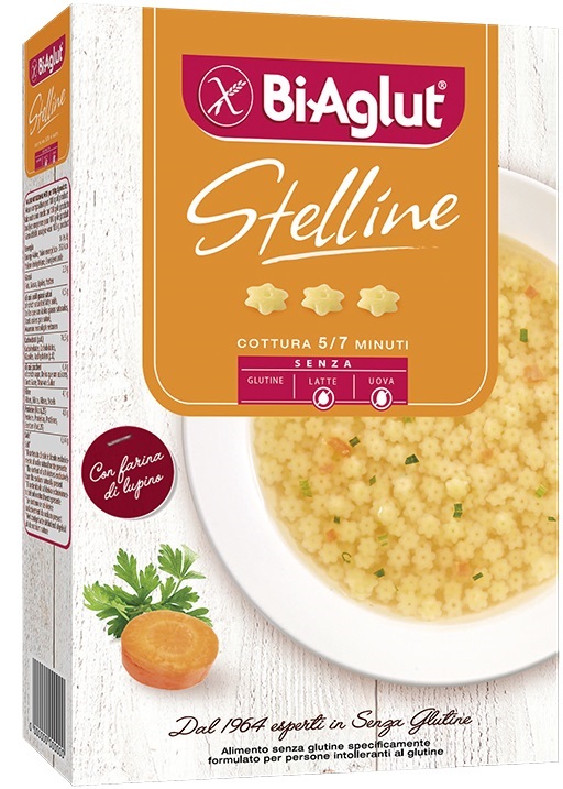 BIAGLUT PASTA SENZA GLUTINE STELLINE 250 G - Farmadott.it