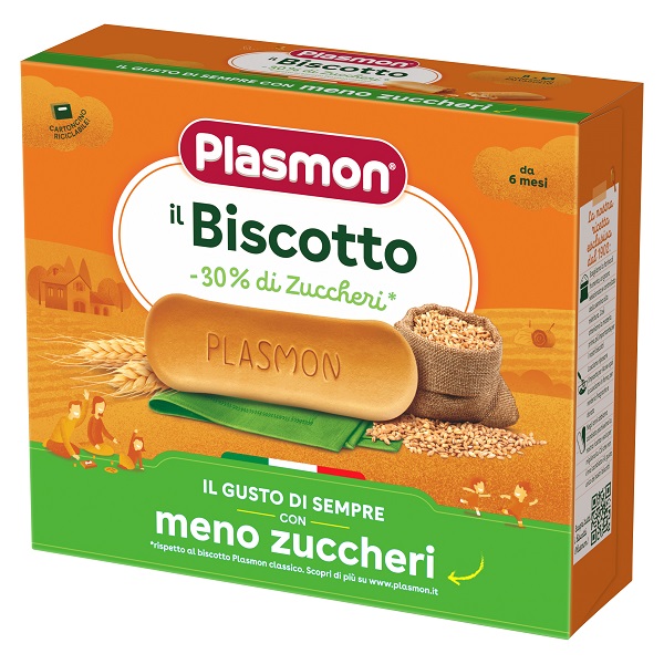 PLASMON BISCOTTO -30% ZUCCHERO 320 G - Farmadott.it
