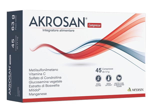 AKROSAN 45 COMPRESSE - Farmadott.it