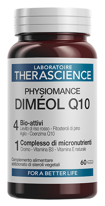 PHYSIOMANCE DIMEOL Q10 60 COMPRESSE - Farmadott.it