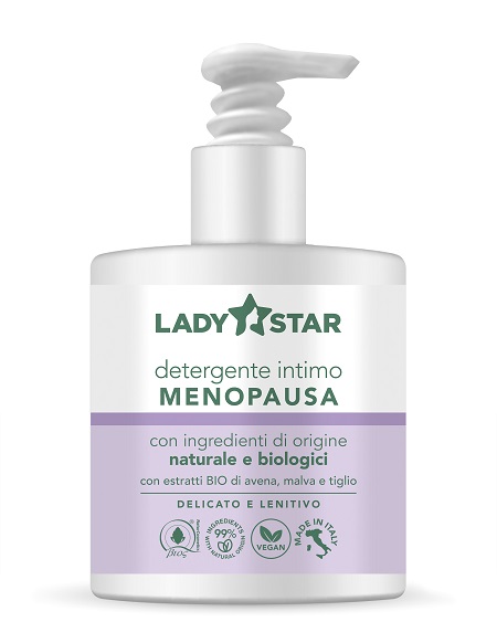 LADYSTAR DETERGENTE INTIMO DONNA IN MENOPAUSA 300 ML - Farmadott.it